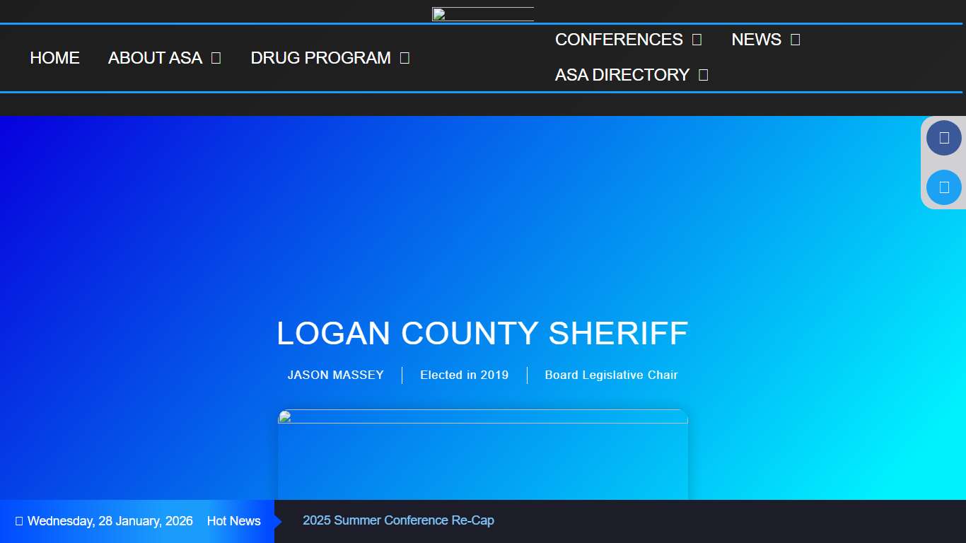 LOGAN COUNTY SHERIFF – Arkansas Sheriff Association